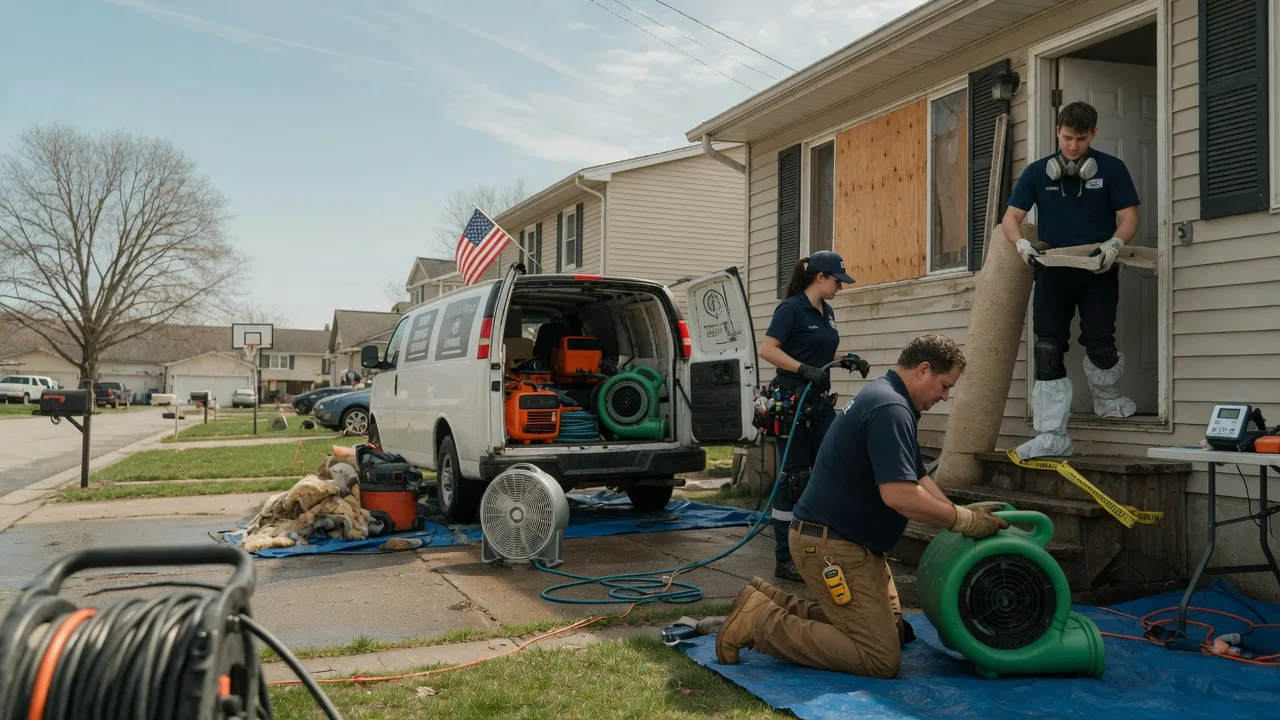 Water Damage Restoration in Woodbine, MD near me